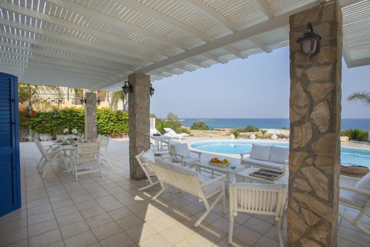 Mimoza Seafront Villa Protaras Dış mekan fotoğraf