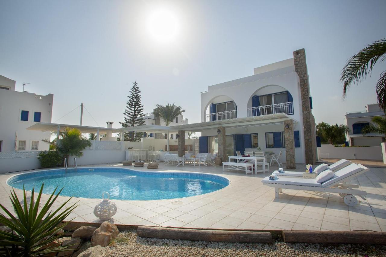 Mimoza Seafront Villa Protaras Dış mekan fotoğraf