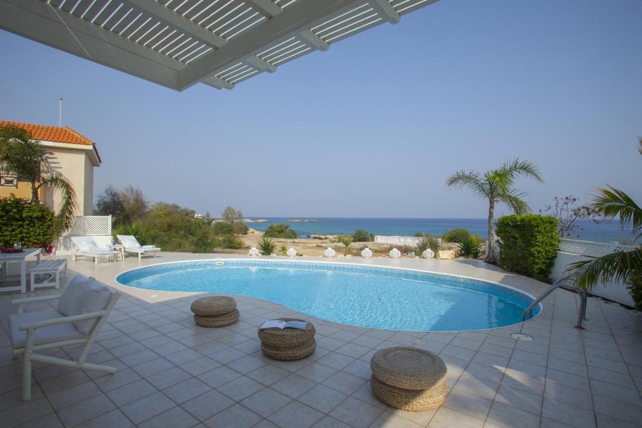 Mimoza Seafront Villa Protaras Dış mekan fotoğraf