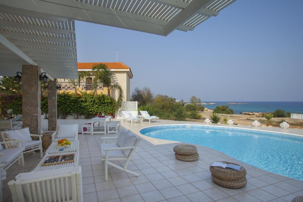 Mimoza Seafront Villa Protaras Dış mekan fotoğraf